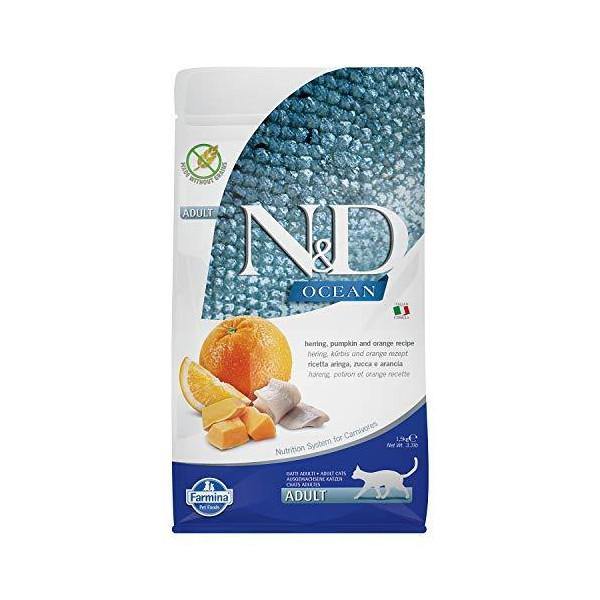 Farmina N&D Ocean Gatto Aringa Zucca E Arancia 1,5 Kg Farmina N&D Ocean Gatto Aringa Zucca E Arancia 1,5 Kg